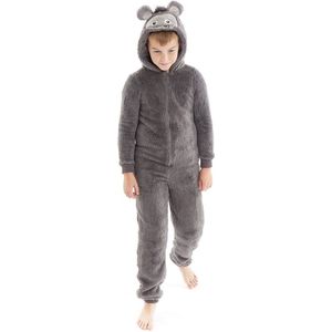 Onesie, Jumpsuit ""Gorilla"" hooded super soft kids series 11-12 jaar (lengte 146 - 152 mtr)