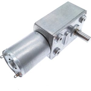 JGY370 10 rpm wormwielmotor DC 12v reductie omkeerbare zelfborgende motor