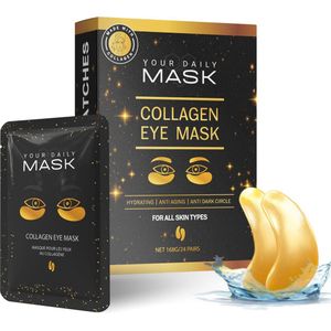 Your Daily Mask® Premium Oogmasker Wallen - 48 STUKS (24paar) - Wallen en donkere kringen - Collageen Oogmasker - Eye Pads – Anti wallen