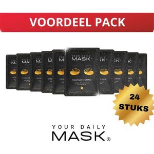 Premium Oogmasker Wallen - Your Daily Mask® - VOORDEEL PACK 24 PAAR - Wallen en donkere kringen - Oogmasker Collageen - Eye Pads – Anti wallen