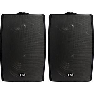 TIC ASP90-B - Premium Professional Terras Speakers 8Ω 70v 6.5” 160W (paar) - zwart