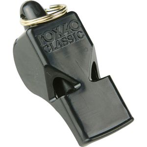 Stanno Fox 40 Scheidsrechtersfluit - FLuit - Whistle - Zwart | Maat: UNI