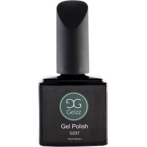 Gelzz Gellak - Gel Nagellak - kleur Fern Leaf G237 - Groen - Dekkende kleur - 10ml - Vegan