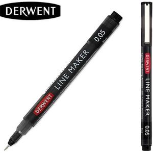 Derwent Marker Line Maker Black 0.05mm