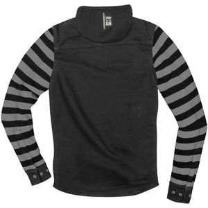 HolyFreedom Folsom Zwart Grijs Motor Zip Hoodie - Maat L - Jas