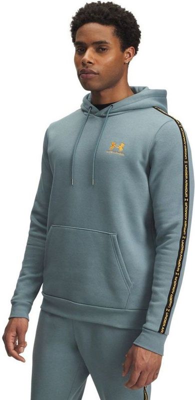 Under Armour - Icon Fleece Taping - Hoodie - Oversized - Katoenmix