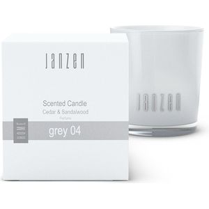 JANZEN Scented Candle Grey 04