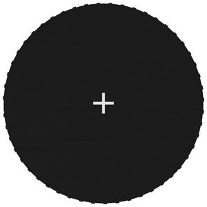 vidaXL-Springmat-voor-10-feet/3,05-m-ronde-trampoline-stof-zwart