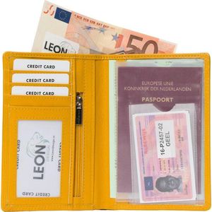 Paspoort hoesje - Paspoorthouder - Card holder - Travel - Paspoorthoes - Paspoort - Paspoort cover - Paspoort houder - Travel wallet - Paspoort portemonnee - Documentenmap - Reisdocumenten organizer