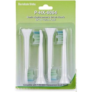 Universele Opzetborstels - geschikt Voor Philips InterCare standaard Opzetborstels - 4 stuks