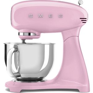 Smeg SMF03PKEU 50's Style - met 4,8 l roestvrijstalen kom - cadillac roze - Keukenmachine - Roze