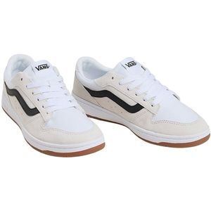 Vans Ryland - Sneakers - Zwart Wit - Suède Canvas - Vetersluiting