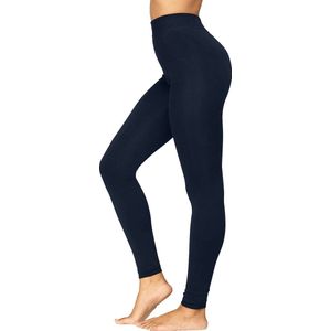 Legging Dames Donkerblauw - Thermo - Maat XXL/XXXL