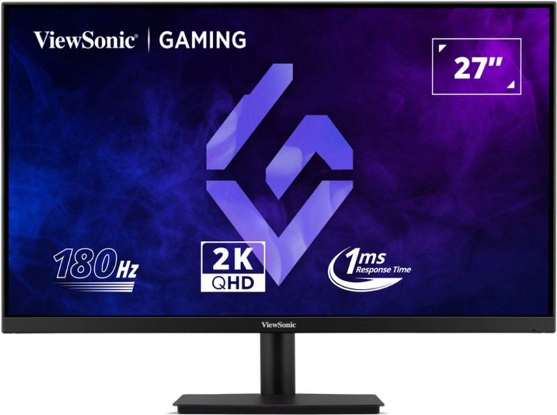 ViewSonic - VX27G1-2K - Gaming-monitor - 27 inch - 180 Hz - 1440p - 2K QHD - IPS - 1 ms MPRT - G Sync en FreeSync Premium - HDR10 - Eye Care