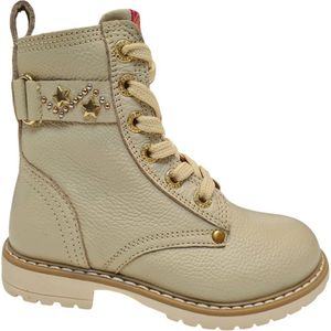 Develab 44366 222 Meisjes Veterlaarzen - Beige - 27