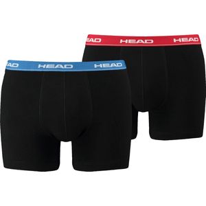 HEAD Boxershort Heren HEAD BASIC BOXER 2P - Red / Blue