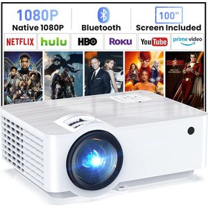 Equivera Draagbare Beamer - Mini Beamer - Draagbare Projector - Mini Projector