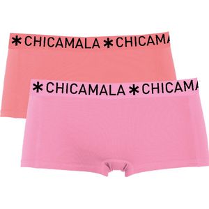 Chicamala Meisjes Boxershorts - 2 Pack - Maat 104 - Meisjes Onderbroeken