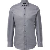 Shirt - Gedessineerd Overhemd - Lange Mouwen - Getailleerde Pasvorm