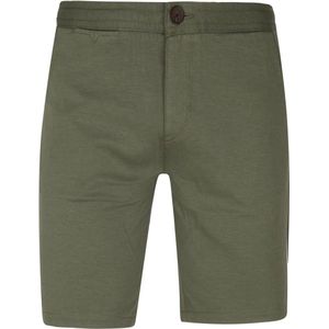 Vanguard - Chino Short Twill Donkergroen - Maat 36 - Modern-fit