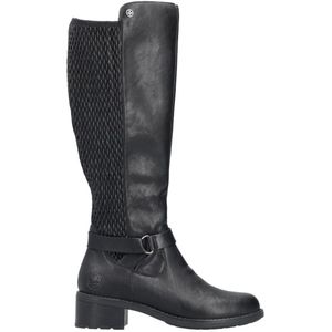 Rieker - 75490 - Knielaarzen - Zwart