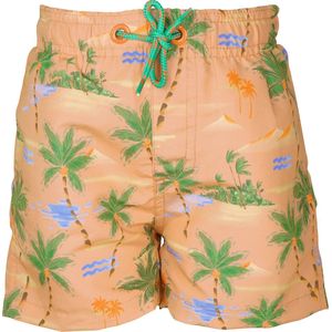 SOMEONE HYDRO-SB-38-E Jongens Zwembroek - LIGHT ORANGE - Maat 110/116