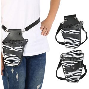 Thelau - Professionele Schaartas voor Kappers, Salonstylist - Kappersgereedschap Heupriemzakje - Kappersgereedschapstas voor Schaarkam - Holsterriem.