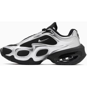 Nike - Air Max Muse - Sneakers - Zwart - Metallic Silver - Mesh Bovenwerk
