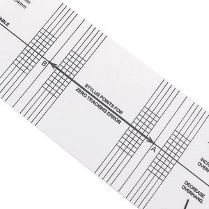 Cartridge Uitlijning Gradenboog voor Platenspelers en Draaitafels
