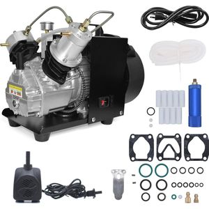 Luchtcompressor 300 Bar voor Duiken en Paintball - Draagbare Hoge Druk Compressor