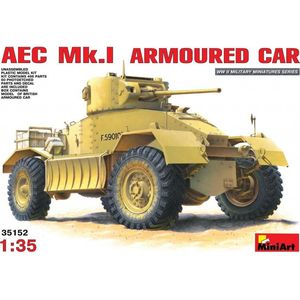 Miniart - Aec Mk 1 Armoured Car (Min35152) - modelbouwsets, hobbybouwspeelgoed voor kinderen, modelverf en accessoires