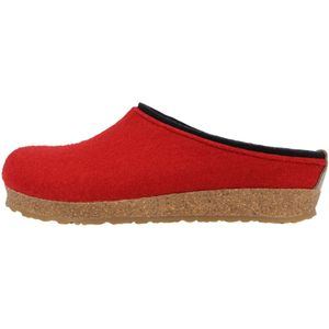Haflinger - Grizzly Kris - Pantoffels - Rood - Wol