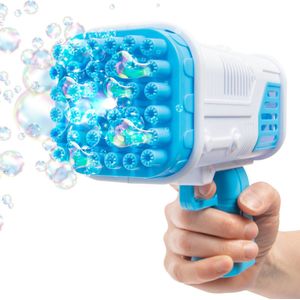 Bellenblaas Pistool met LED Lichteffecten - Bellenblaasmachine - Buitenspeelgoed voor Tuin en Bruiloft - Inclusief 1x50ml Bellenblaas navulling