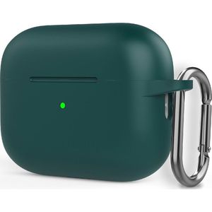 Mobigear Hoesje geschikt voor Apple AirPods Pro 2 Hoesje Flexibel Siliconen | Mobigear Colors - Groen