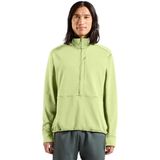 Odlo Mid Layer 1/2 Zip Grid Fleece Fleecevest (Heren |groen)