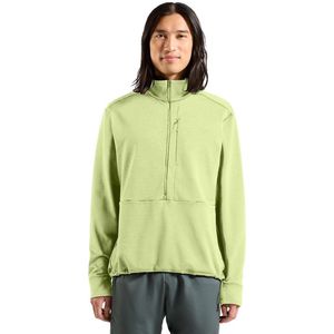 Odlo Mid Layer 1/2 Zip Grid Fleece Fleecevest (Heren |groen)