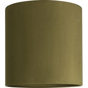 Uniqq Lampenkap velours / stof groen transparant Ø 40 cm - 40 cm hoog