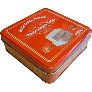 Abdurraman Tatlici Tahini Halva - Glutenvrije Bevat Geen Bewaarmiddelen 300g - Abdurrahman Tatlıcı Tahin Helva Sade - Glutensiz Koruyucu Madde İçermez - Abdurrahman Tatlıcı Tahini Halva Plain - Gluten Free No Preservatives Kosher Certificate