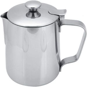 Roestvrijstalen koffiemok - melkschuimer voor latte - 350 ml
