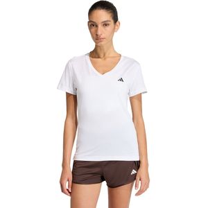 adidas Performance Workout Essentials V-Neck T-Shirt - Dames - Wit