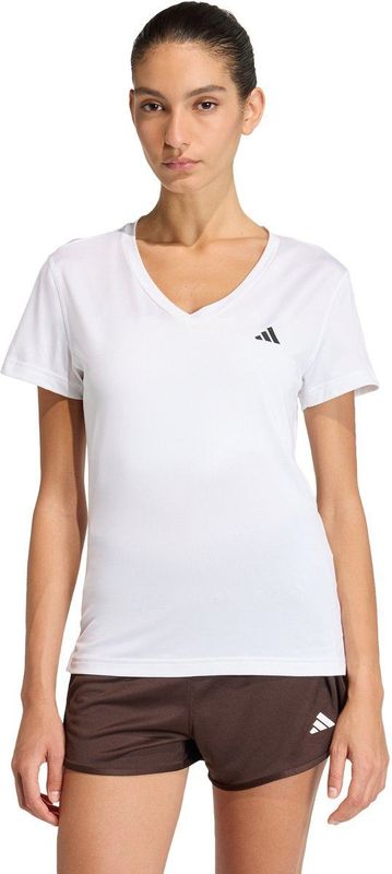 adidas Performance Workout Essentials V-Neck T-Shirt - Dames - Wit