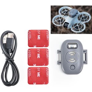 Anti-Lost Drone Alarm Buzzer - Geschikt voor DJI NEO Drones - GPS Tracker met 120dB Sirene en Oplaadbare LED Flitslicht