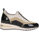 MARCO TOZZI - Slip on - Creme-Zwart - Slippers