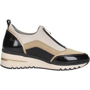 MARCO TOZZI - Slip on - Creme-Zwart - Slippers