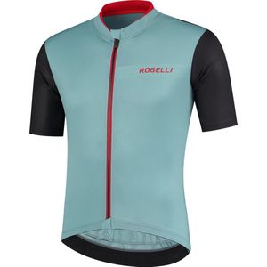 Rogelli Minimal - Fietsshirt Korte Mouwen - Heren - Maat M - Grijs, Zwart, Rood