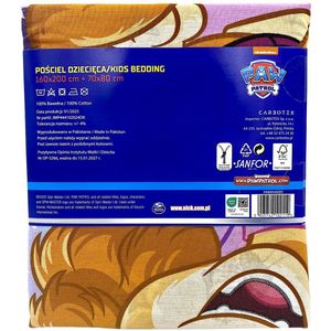 Psi Patrol Kinderbeddengo 160x200cm Katoen - Roze