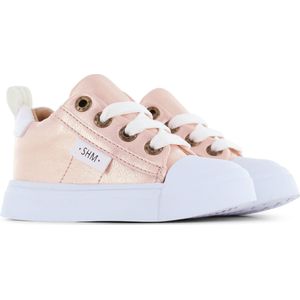 Shoesme - Veterschoenen - Pink Metallic - Leer - Maat 34