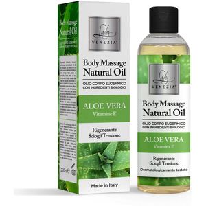 Lady Venezia Natuurlijke Lichaamsmassageolie met Aloe Vera 250ml