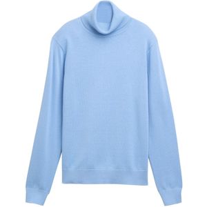 Tom Tailor - Turtleneck - Effen - Regular Fit - Katoen- en Viscosemix