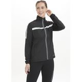 ENDURANCE - Ginar - Sportjas - Zwart/Wit - Trainingsjas - Met Hoge Stormkraag